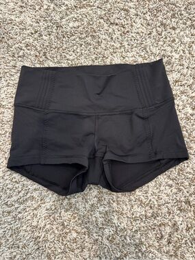 lululemon athletica Black High-Rise Bike Shorts